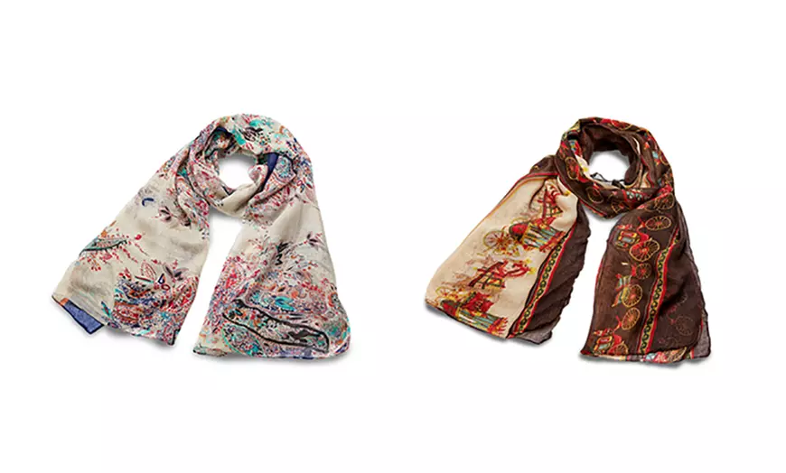 Image 6: Sjaal met bohemian-print