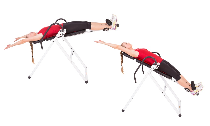 Image 1: SportPlus Gravity Inversion Bench