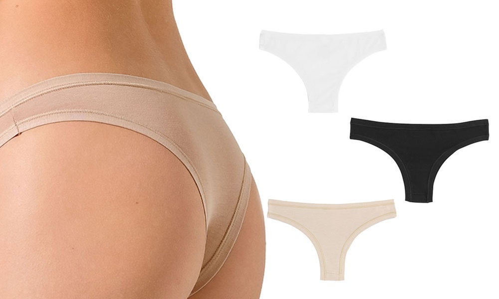 3 o 12 slip brasiliana da donna Cotonella