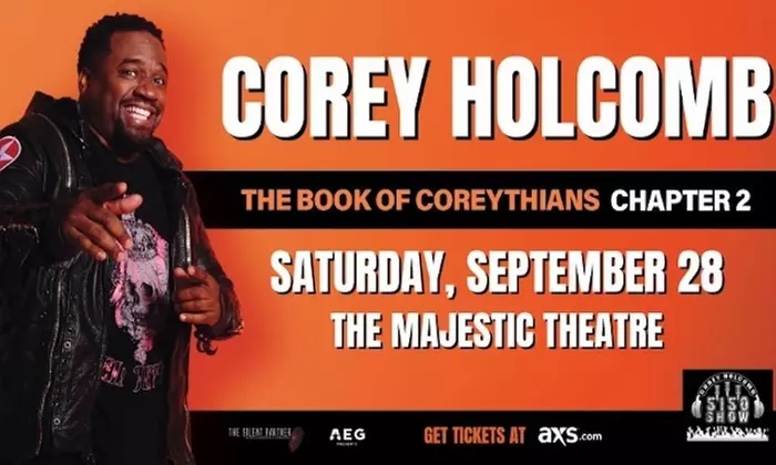 Corey Holcomb: The Book of Coreythians Chapter 2 Tour on September 28 at 8 p.m. - Primary Image