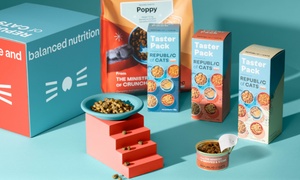 2 Week Cat Food Taster Box for £1.50 at Republic of Cats