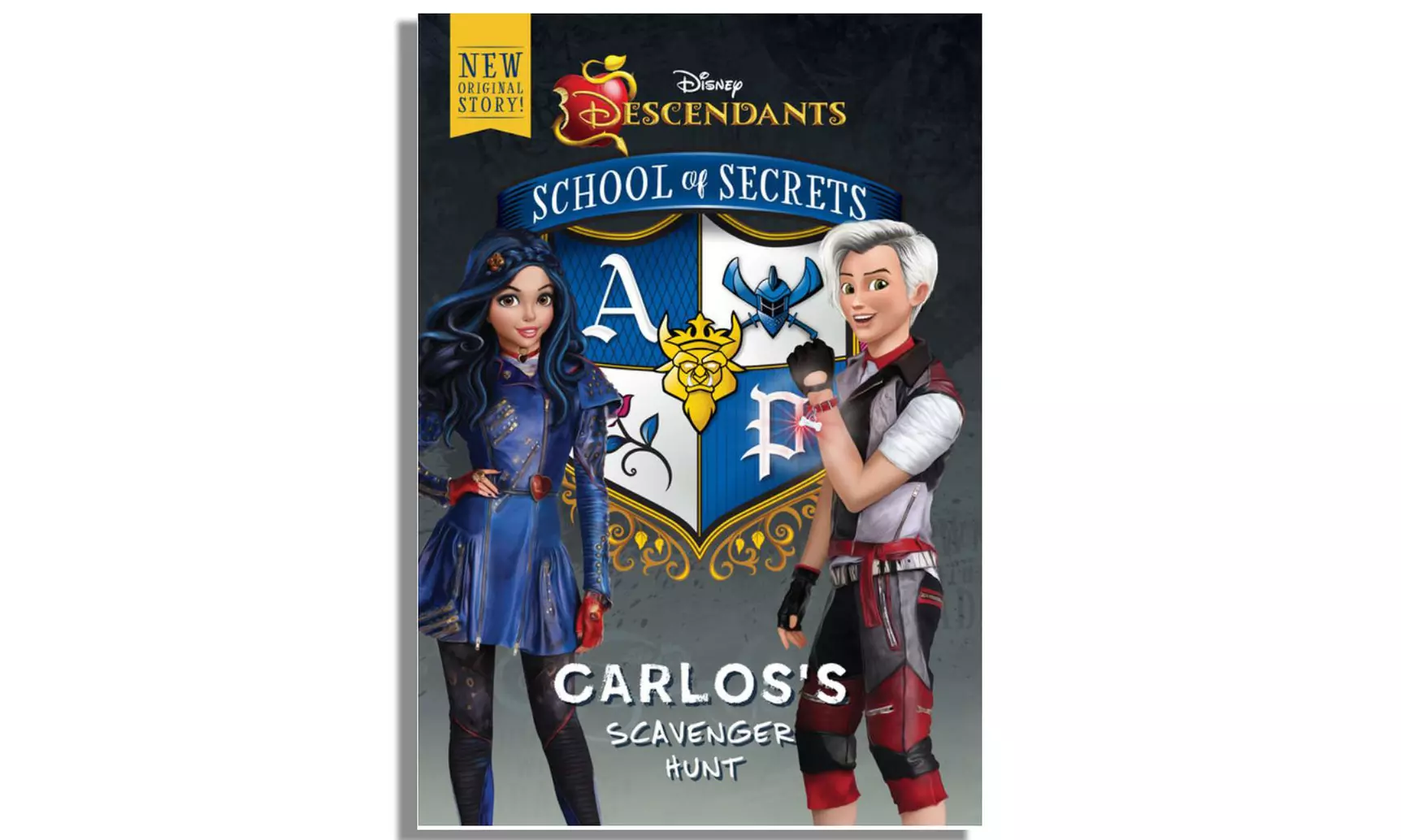 Disney Descendants School of Secrets Carlos's Scavenger Hunt Book - Primary Image