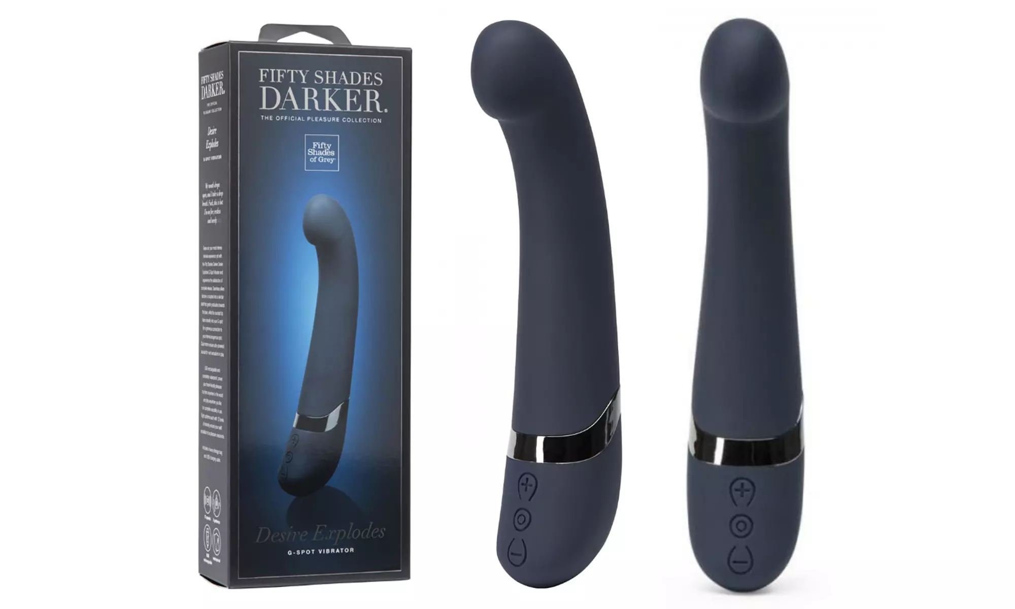 Fifty Shades Darker Desire Explodes USB-Rechargeable G-Spot Vibrator - Primary Image