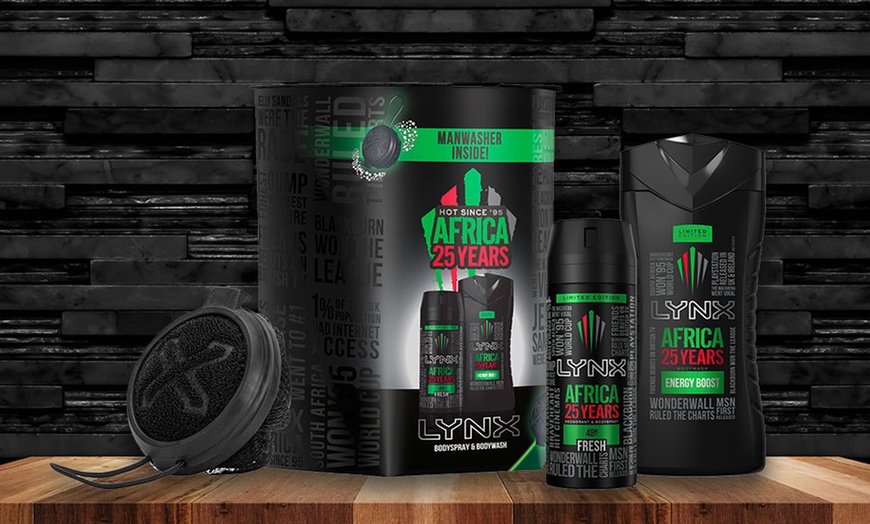 Image 3: Lynx Africa Men's Gift Set