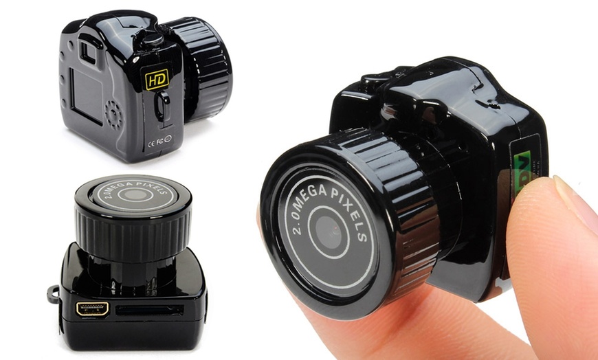 Image 1: One or Two Mini Cameras with Optional 8GB Micro SD Card