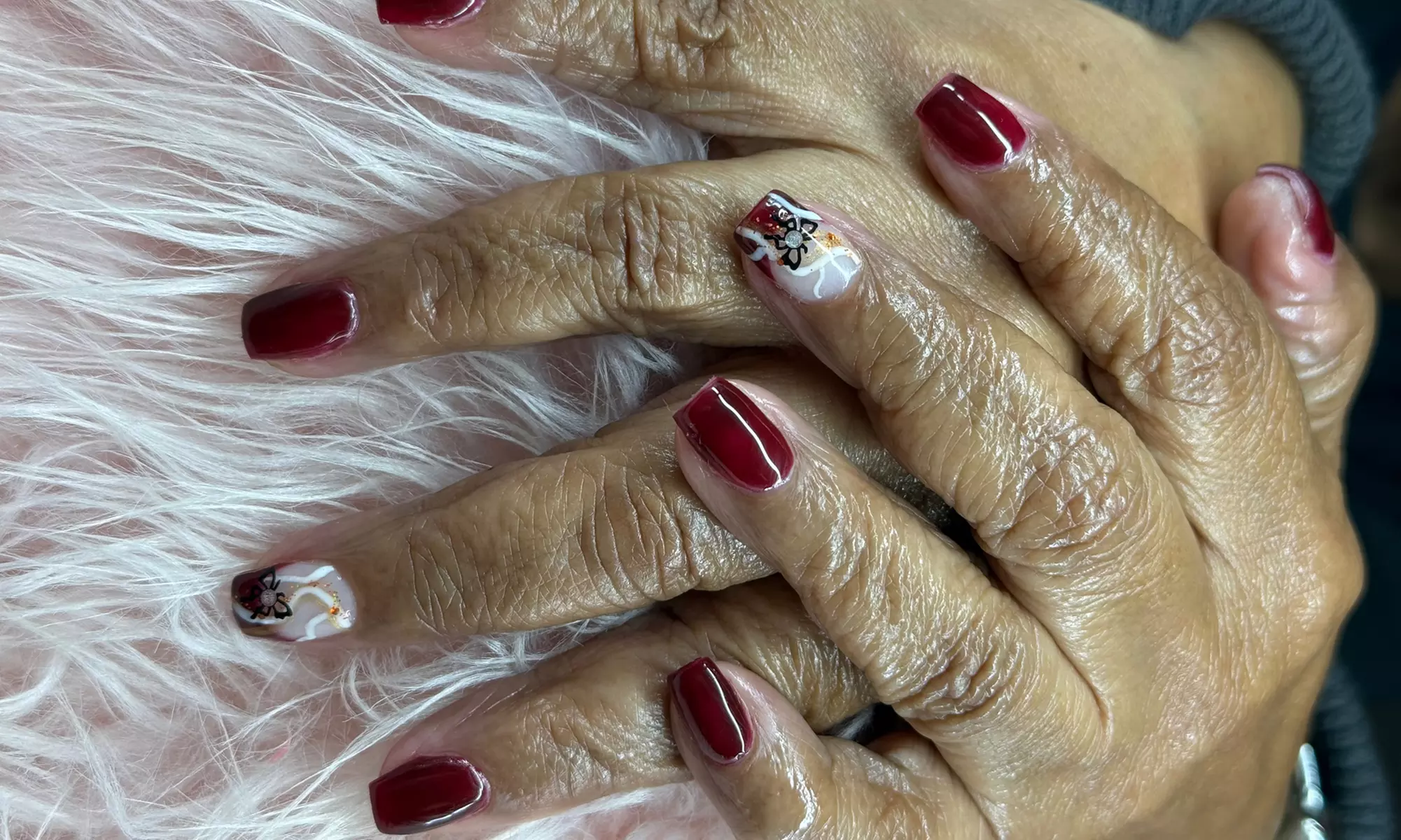 Relax with 1, 2 Refreshing Manicure, or Fiber Gel Overlay Manicure