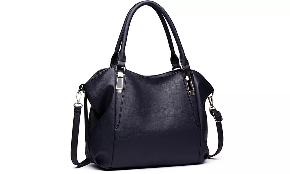 PU Leather Hobo Shoulder Bag Tote Bag