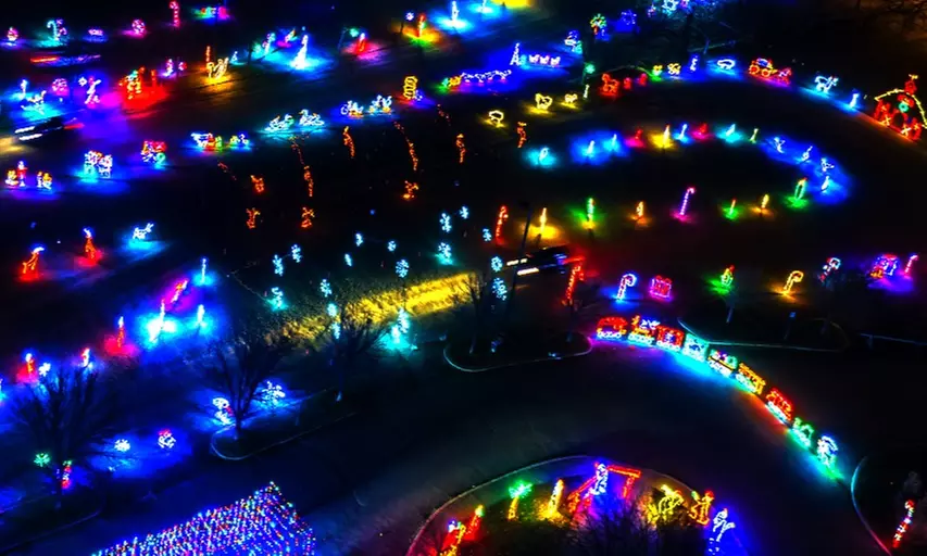 Skylands Stadium Christmas Light Show and Village from November 22 – January 3 - Primary Image