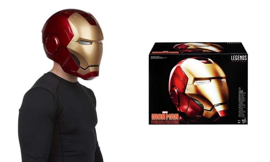 Image 1: Hasbro Iron Man Helmet