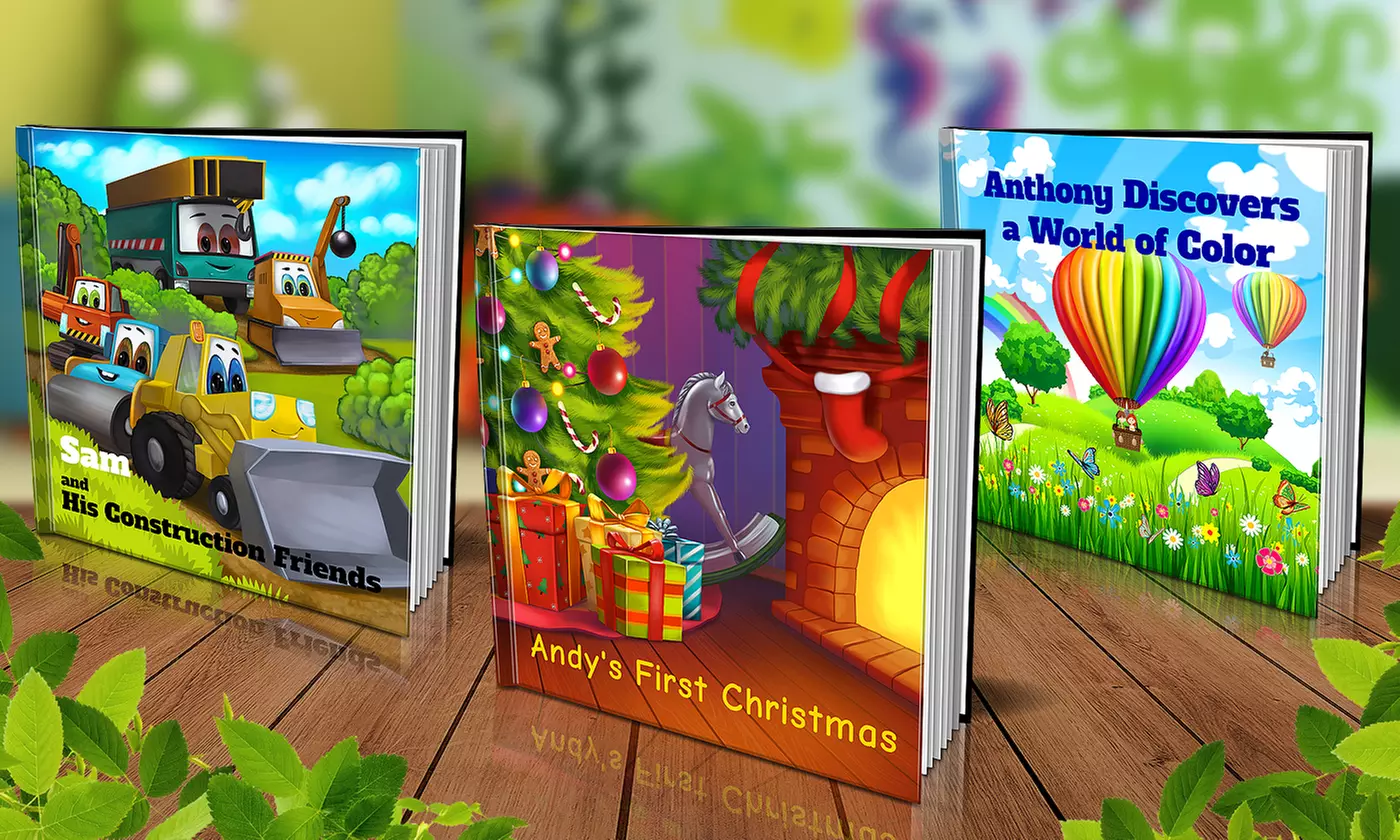 One 8" x 8" Softcover or Hardcover Personalized Kids Book from Dinkleboo (Up to 65% Off) - Primary Image