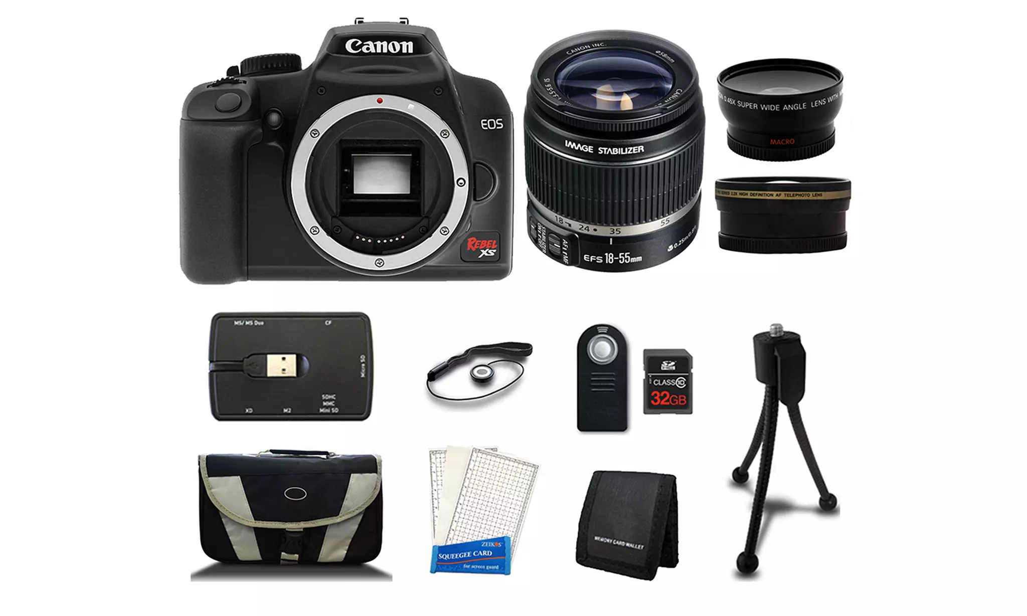 Canon Rebel Xsi Digital Camera hotsell Bundle.