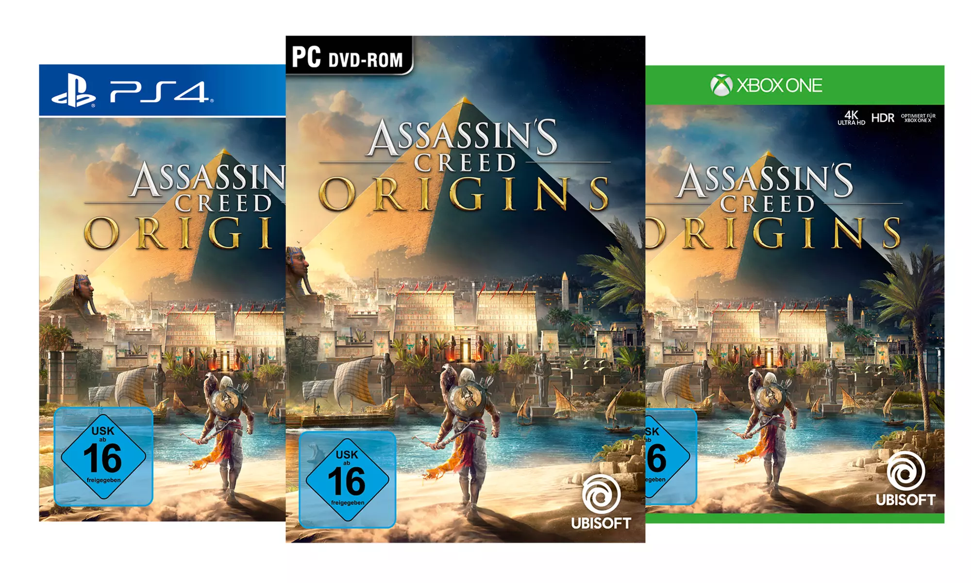 Assasin´s Creed Origins Standard oder Gold Edition für PS4, XBox One oder PC - Primary Image