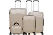 Set de 3 valises + 1 valise vanity "Selenga", coloris au choix, livraison offerte - Second Medium