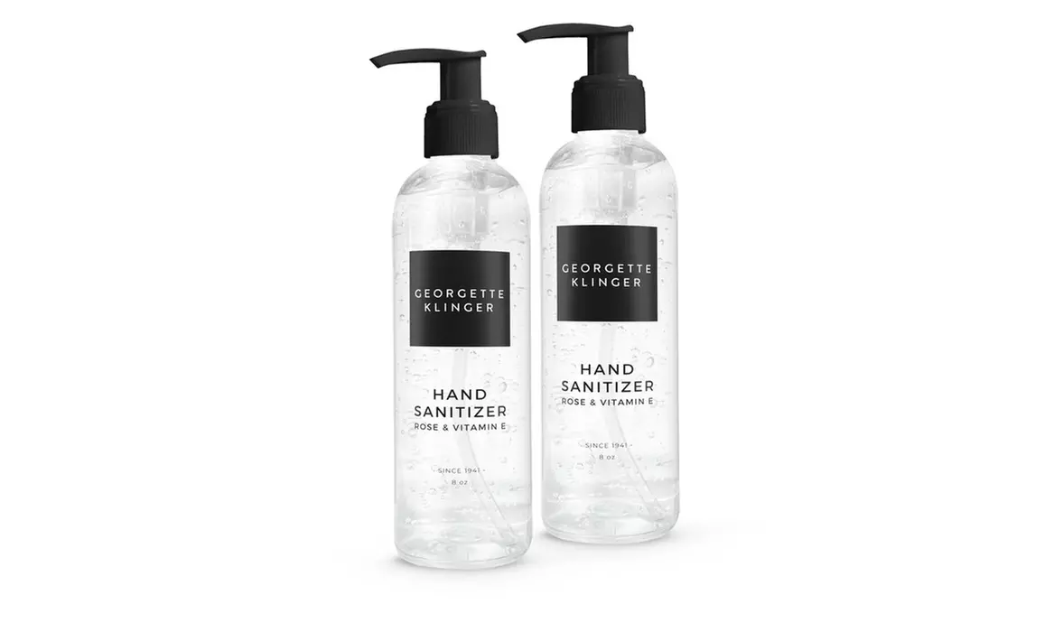 8oz Hand Sanitizer with Rose & Vitamin E (70% Ethyl Alcohol; 1-, 2-, or 4-Pack) - Second Medium