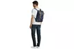 Hipster-Rucksack im Urban-Stil in Marineblau oder Schwarz, inkl. Versand - Second Medium