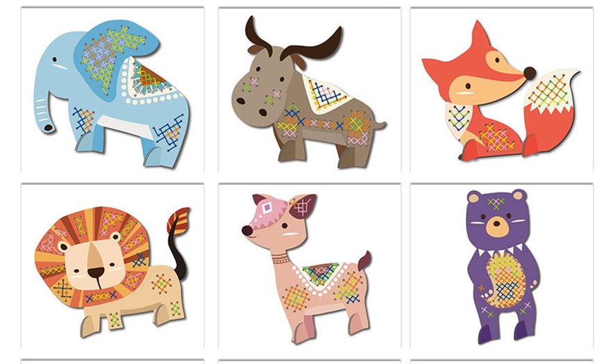 ToyzOn Wildlife Cross-Stitch Animals Box Set | Groupon