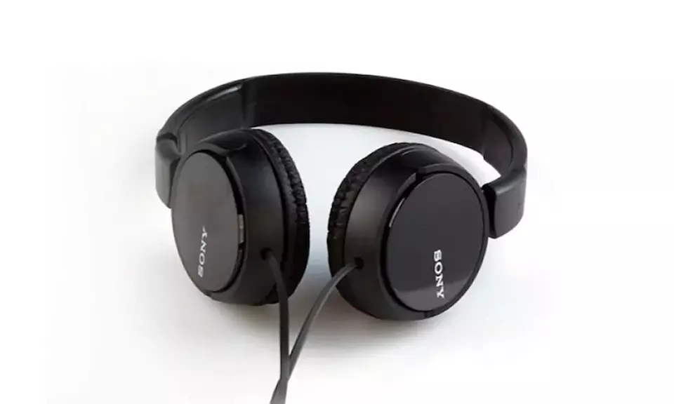 Sony MDRZX110-BLK Wired Headphones (New Version) - Primary Image