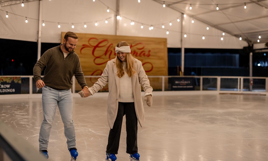 Image 2: Ice Skating & Holiday Fun at Christmas at the Anatole Experience