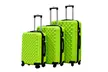 Three-Piece Diamond-Design Hard Shell Luggage Set - Second Medium