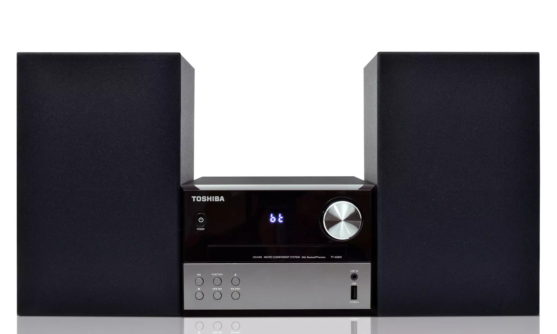 Toshiba Wireless Bluetooth Micro Component Stereo System - Primary Image