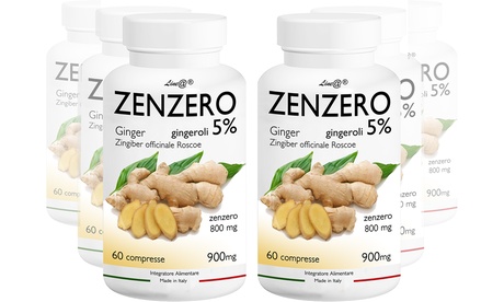 Fino a 360 compresse di zenzero Lineadiet per dimagrire e stimolare il metabolismo