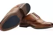 Derbies en cuir pour homme modèle Oxford de Redfoot - Second Medium