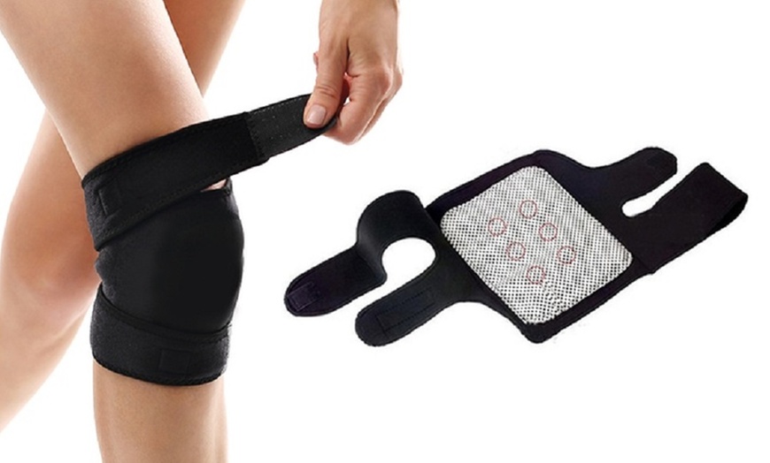 Image 1: Self-Heating Magnetic Knee Pad