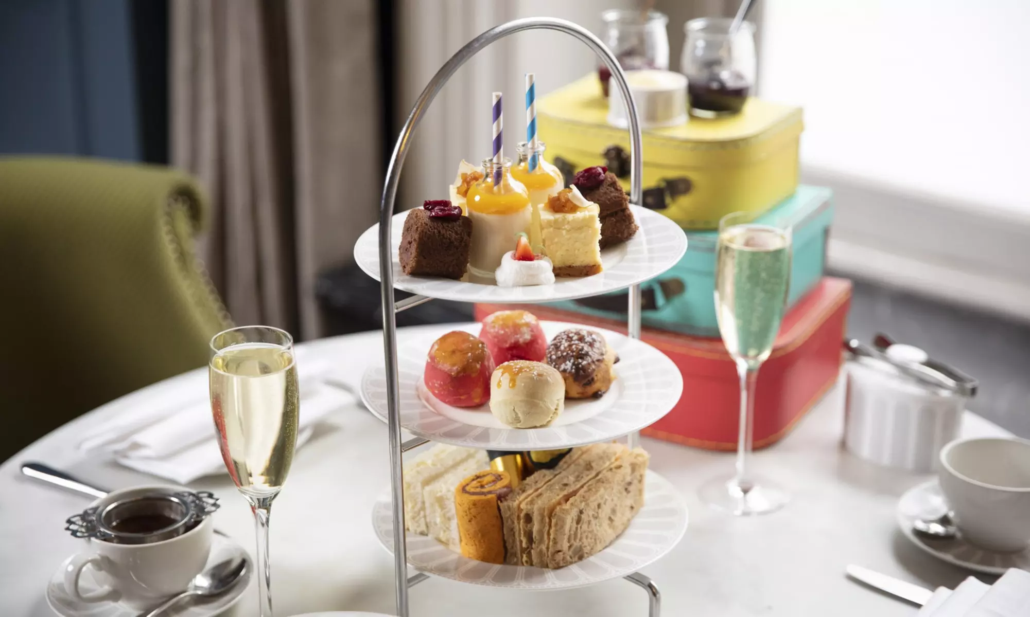 Up to 44% Off on Sparkling Wine Afternoon Tea at Thistle Holborn - Primary Image