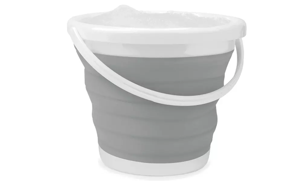 1 et 2 seaux pliables 10 litres - Primary Image