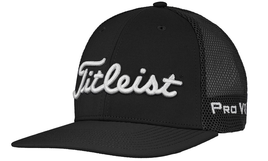 titleist tour snapback mesh hat