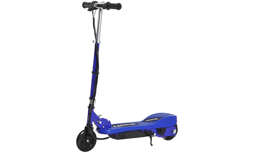 Image 23: Homcom Kid's Folding E-Scooter