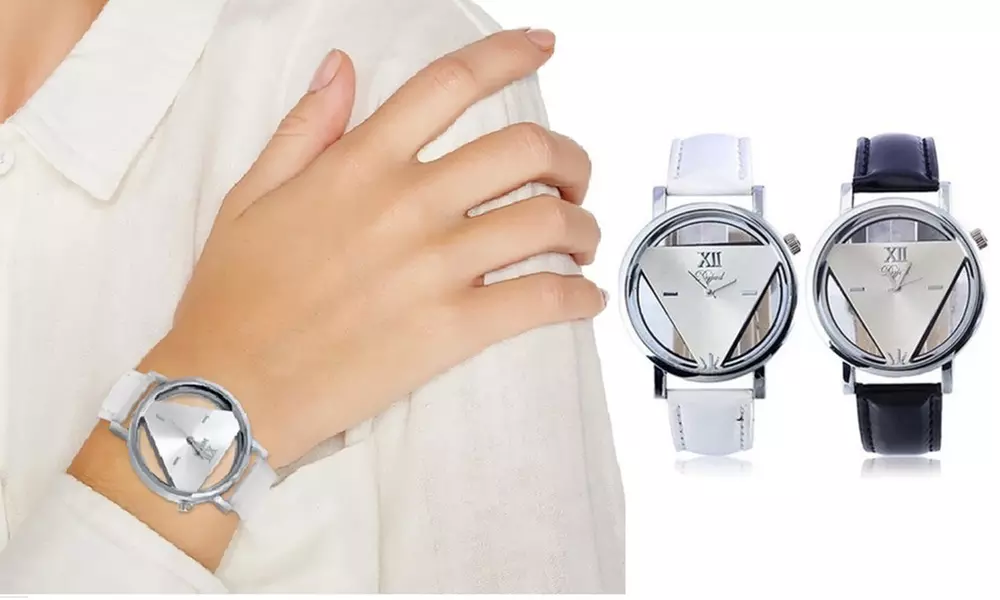 1 ou 2 montres à design triangle pour femme - Primary Image