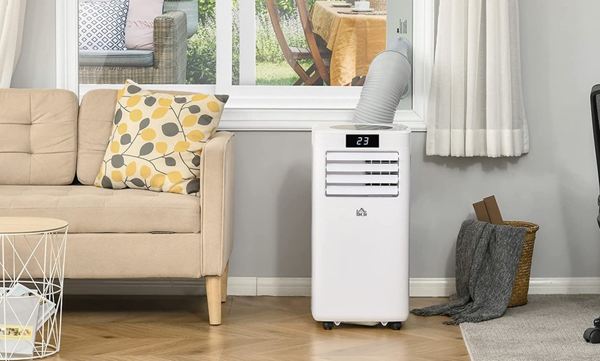 Up To 5% Off HomCom 7000 BTU 4-in-1 Air Conditioner | Groupon