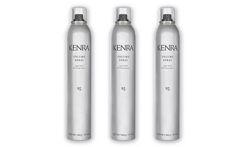 Kenra Volume Spray 25 50% Finishing & Styling Hairspray 3-Pack (10 oz. ea)