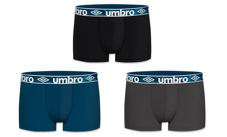 Image 2: Umbro Men's Boxers