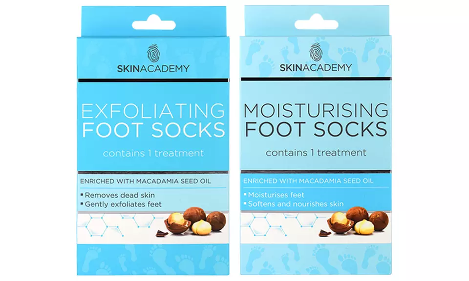 2 ou 4 chaussettes hydratantes pour les pieds Skin Academy - Primary Image