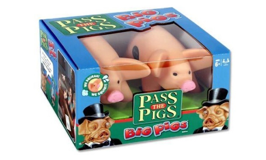 Image 1: Pass the Pigs Big Pigs Game