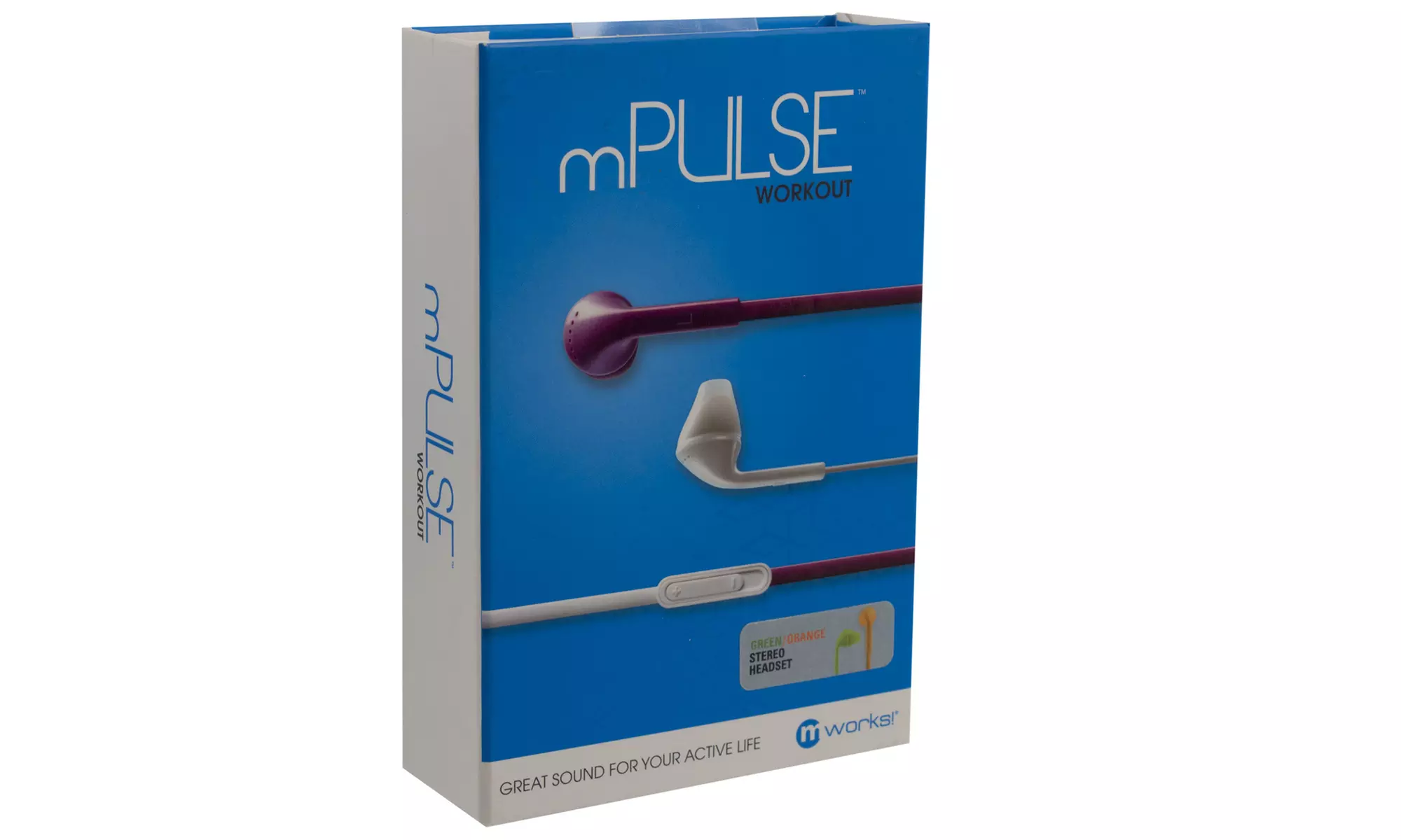mPulse Workout Noise-Isolating Earphones with Mic - Second Medium