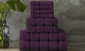  Gaveno Cavailia Boston Eight-Piece Towel Set 