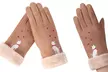 1 ou 2 paires de gants tactiles et chauds avec broderie - Image 5