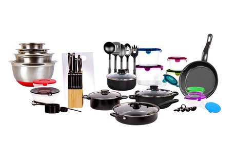 Imperial Home Kitchen Combo Set (62-Piece)