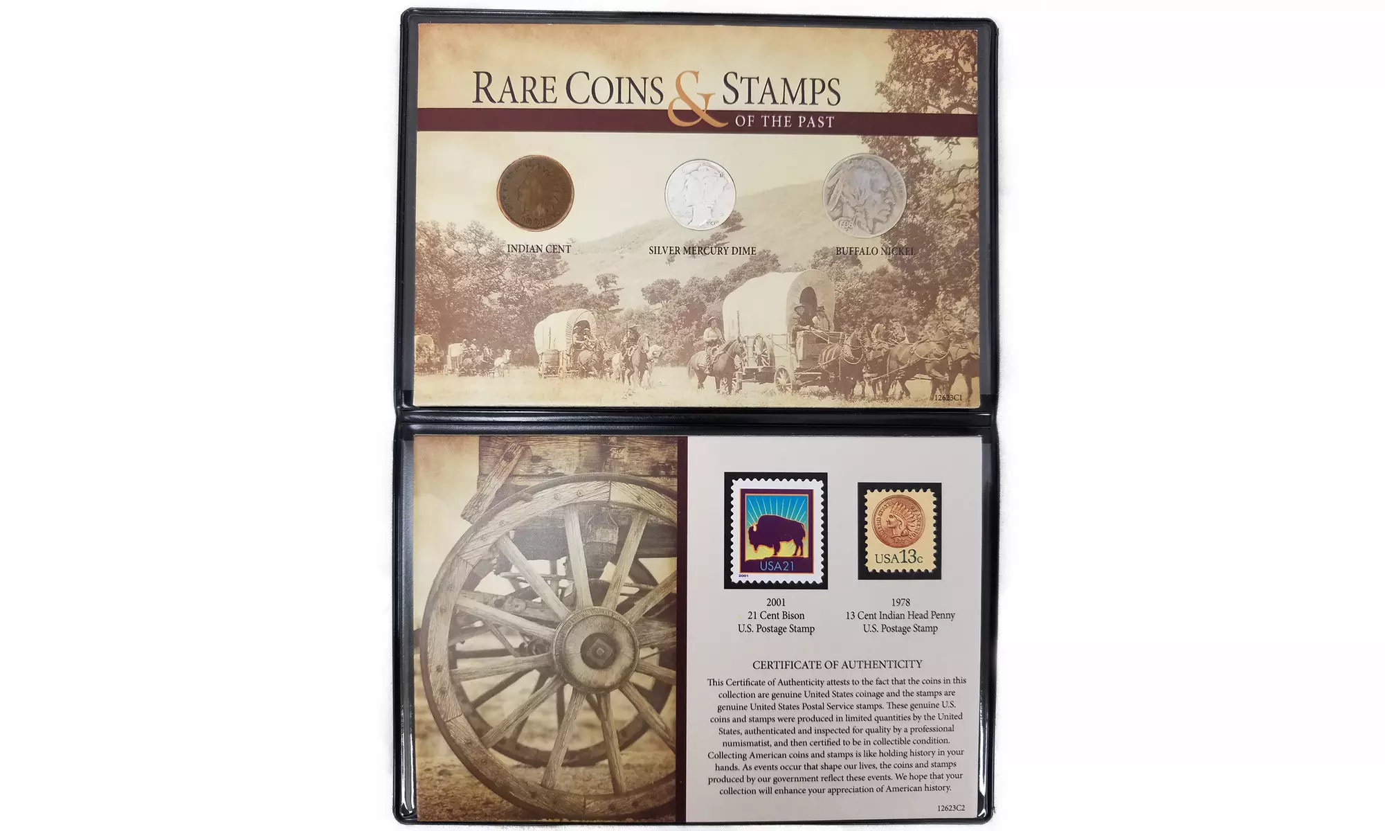 Rare Coins and Stamps of the Past Collection (5-Piece) - Primary Image