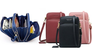 Women's Six-Compartment Crossbody Bags