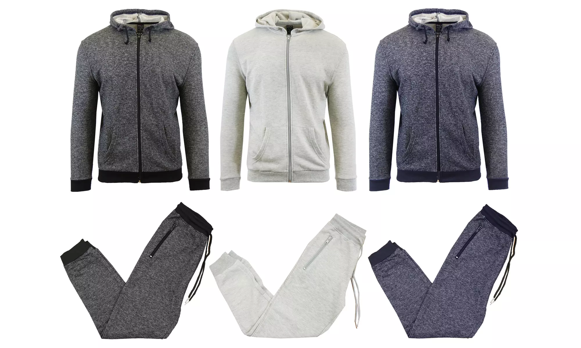 Galaxy By Harvic Boy's Slim-Fit French Terry Hoodie & Jogger 2-Piece Set (S-XL) - Primary Image
