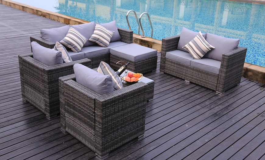 Yakoe Vancouver Garden Furniture : Argos Rattan Furniture - Yakoe® grey