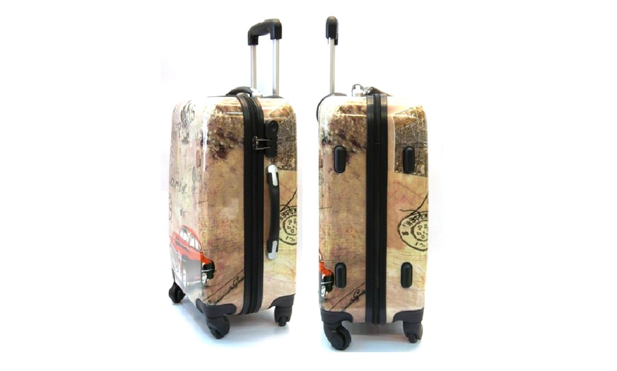 Image 5: Hard Case 3-Piece Luggage Sets