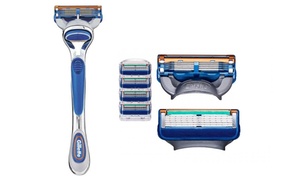 Gillette Fusion Manual Razor w/ 4 Blades