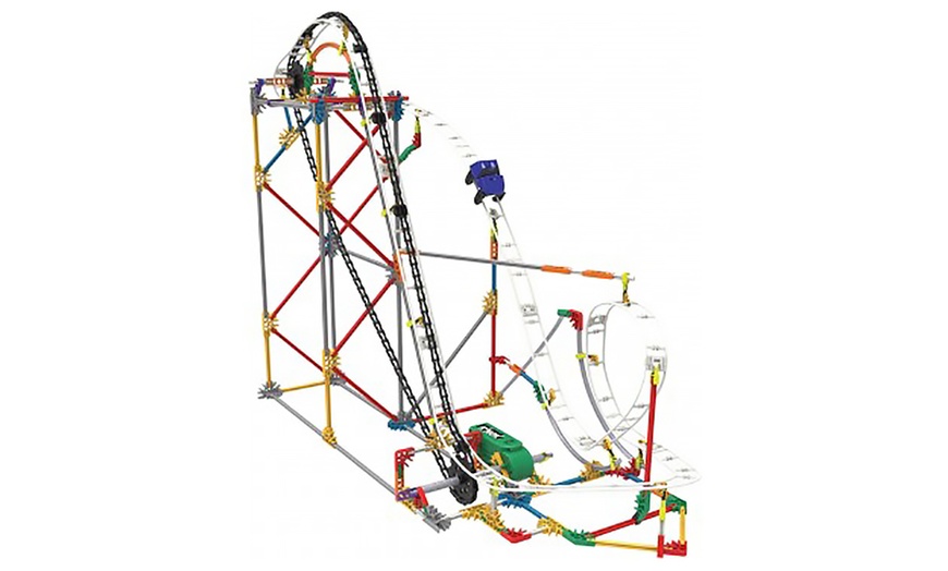 Image 2: K'Nex Blizzard Roller Coaster