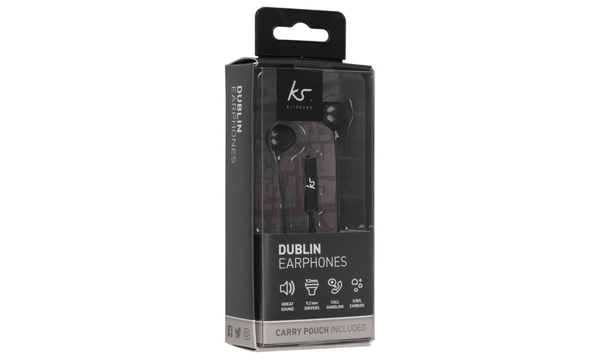 Image 4: Kitsound Dublin Earphones