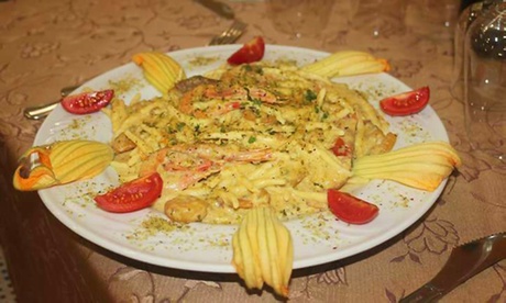 Menu di mare con antipasto, primo, secondo, dolce e calice di vino al ristorante La Lampara (sconto fino a 60%)